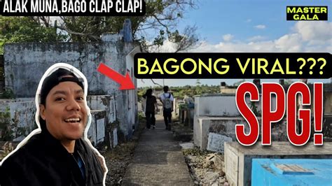 Bagong Viral At Paramdam sa Sementeryo .